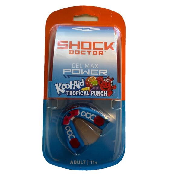 Shock Doctor, Gel Max Power Kool-Aid Flavor Mouth Guard, Football, Adult 11+ - Picture 1 of 5